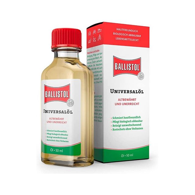 Ballistol Universal Olja 50ml, Glasflaska