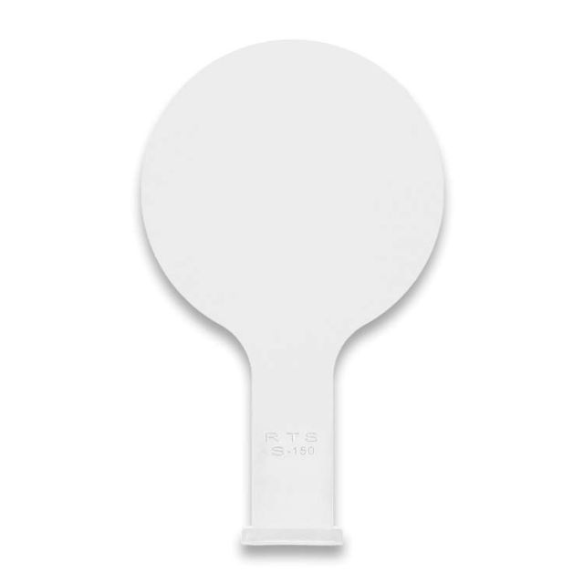 Plast-Måltavla modell Veleta 150mm - VIT / WHITE