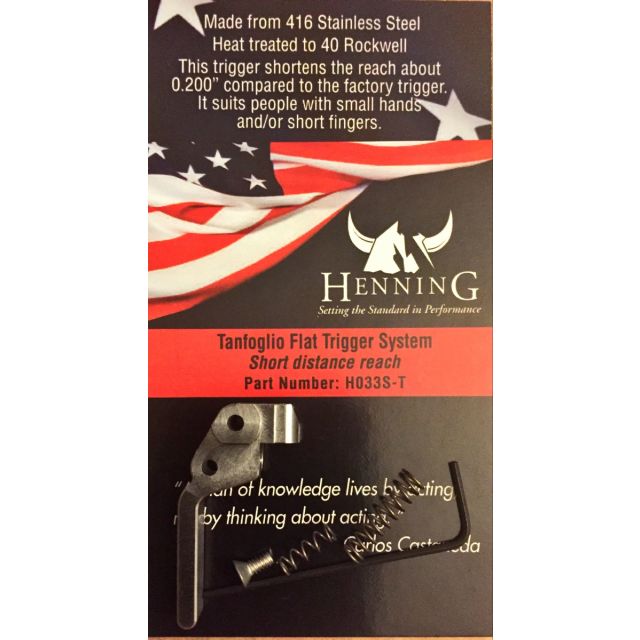 Henning Tanfoglio Flat Trigger System SHORT