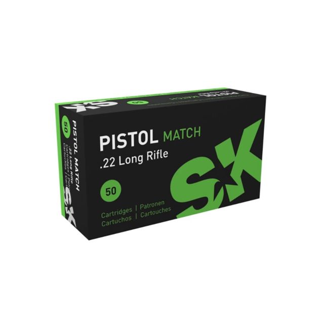 SK Pistol Match .22 Lr 50 ptr