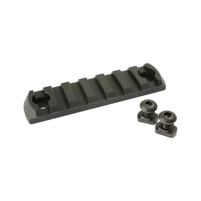 Rail kit M-LOK. 7 Slot Picatinny Rail 8cm SVART