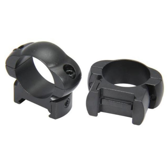 Kikarringar av STÅL, 25,4mm (1"), Weaver, Låg