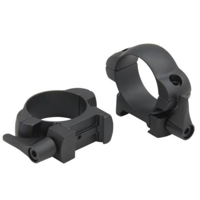 Kikarringar av STÅL, QD, 30mm, Weaver, Låg