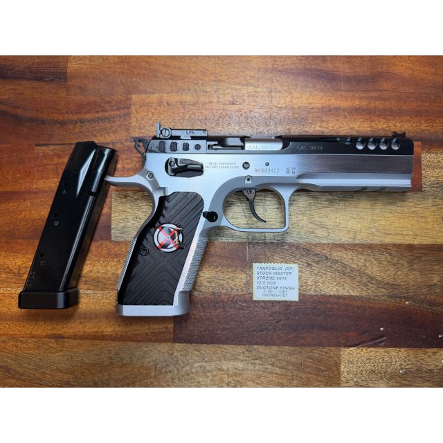 TANFOGLIO STOCK MASTER XTREME 9x19 SF DUOTONE