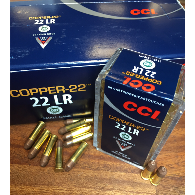 CCI COPPER-22, .22 Lr CHP - BLYFRI