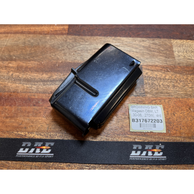 MAGASIN Browning BAR .30-06/.270W 4rds (LT)