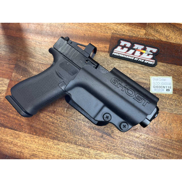 Ghost CIVILIAN Hölster #118 RH Glock 43/43X/48 (+M