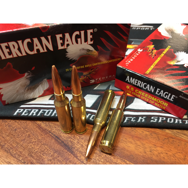 American Eagle 6,5 Creedmoor 140gn OTM 20ptr