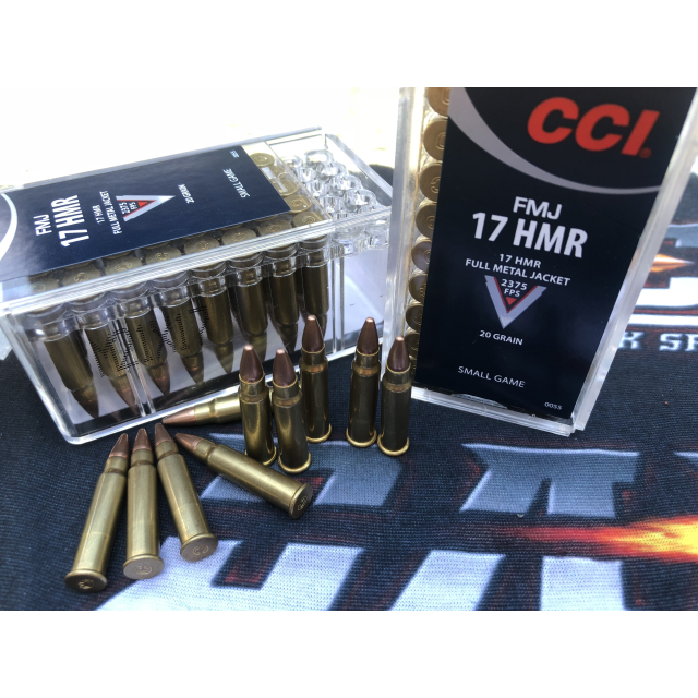 CCI .17 HMR FMJ 50 ptr