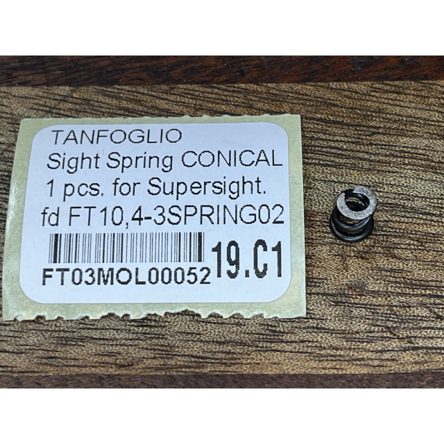 Tanfoglio Sight Spring CONICAL 1 pcs. for Supersig