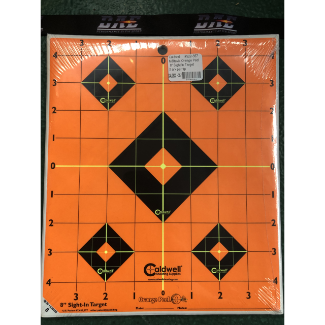 Caldwell Måltavla Orange Peel 8" Sight In Target