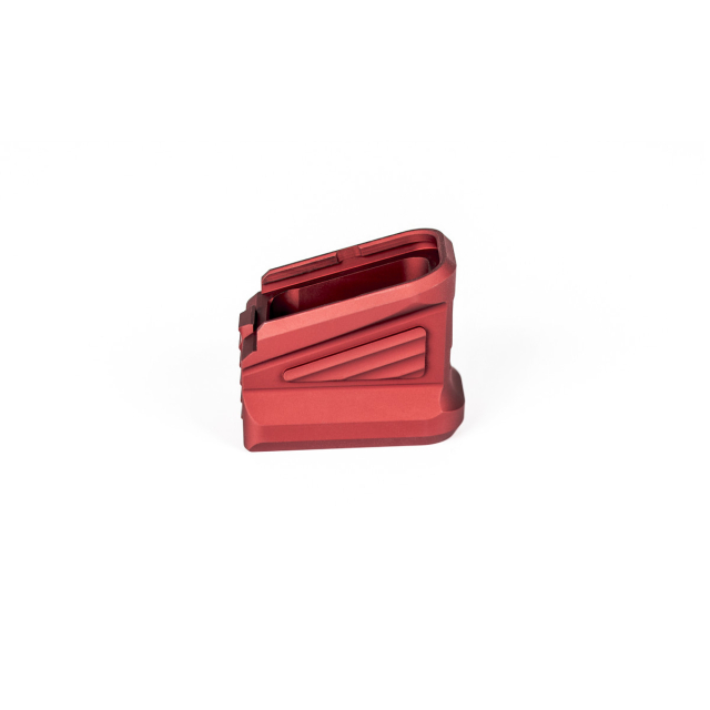 ZEV +5 basepad for Glock 17/22 Magazine in Red