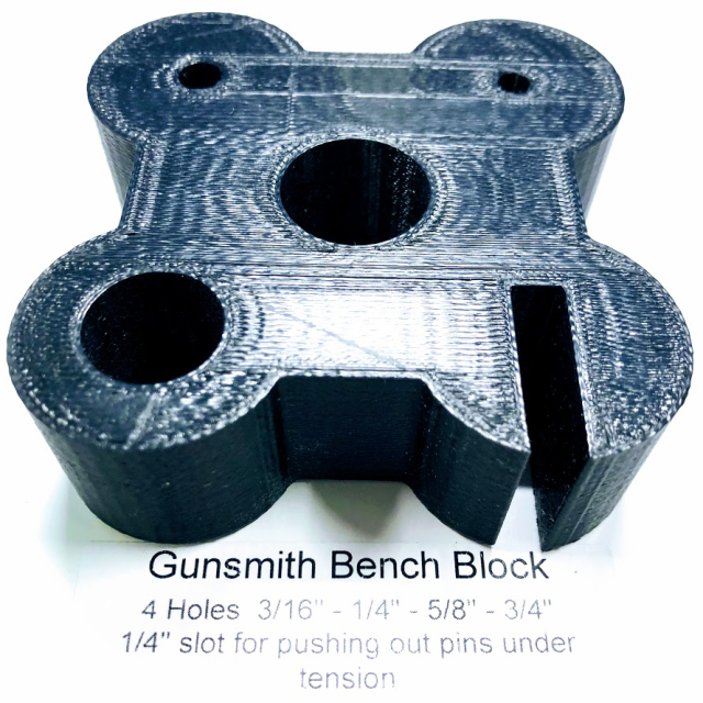 Spare Parts from MCARBO USA Gunsmith Bench Block