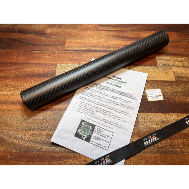 TACCOM  Ultralight Handguard Carbon Fiber 14" (blo