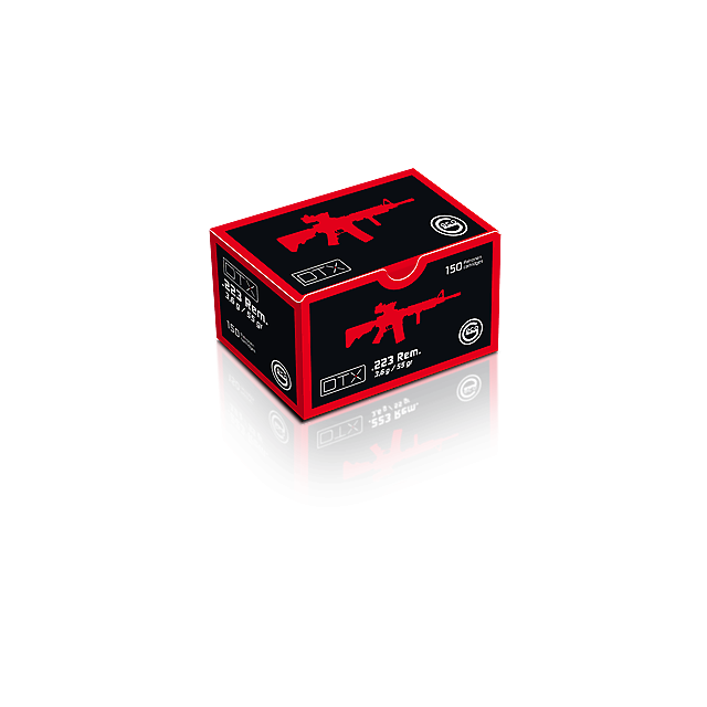 GECO DTX .223R, 55 Grain FMJ  150 ptr/ ask