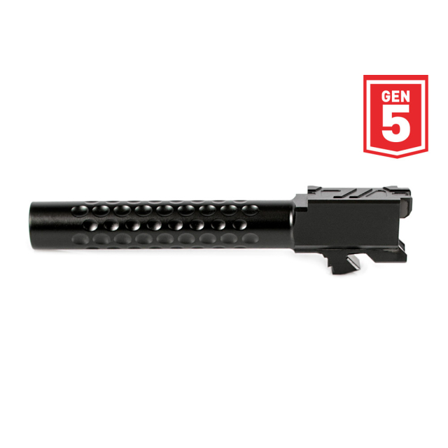 ZEV Optimized Match Barrel, G17, Gen5, BLK