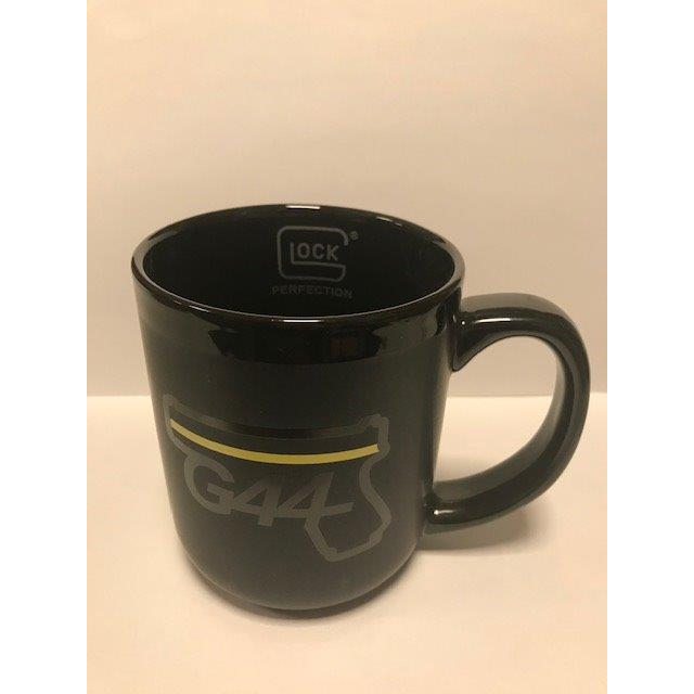 Coffee Mug G44 Black/ Yellow, 450 ml