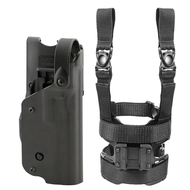 Ghost 5.2 Duty Holster Lvl3, SET ”ALL-IN” RH