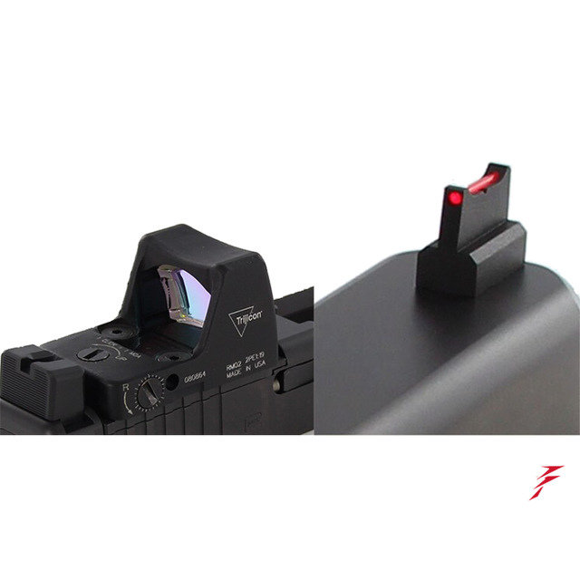 Dawson Glock Gen5 MOS Sight Combo, BLK RS 395T / FO FS 405T