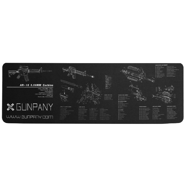 Vapenvårdsmatta AR15, Bänkmatta