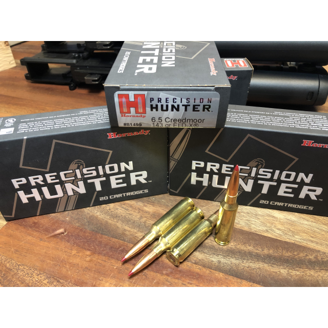 Hornady 6,5 Creedmoor 143G ELD X