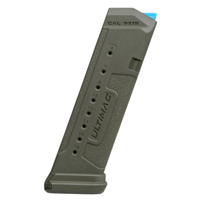 Polymer Magasin 18 Round 9x19mm for Glock G17