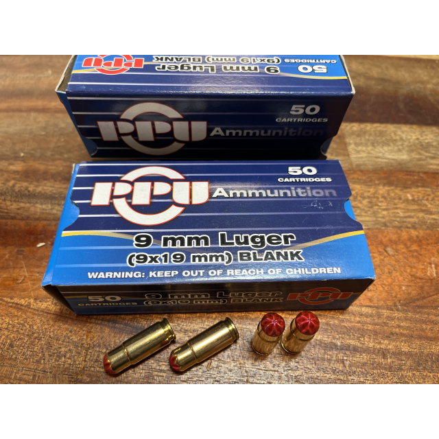 Knallpatron PPU 9x19 Knall