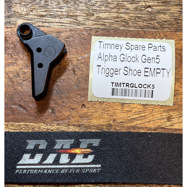 TIMNEY SPARE PARTS: Alpha Glock Gen5 Trigger Shoe 