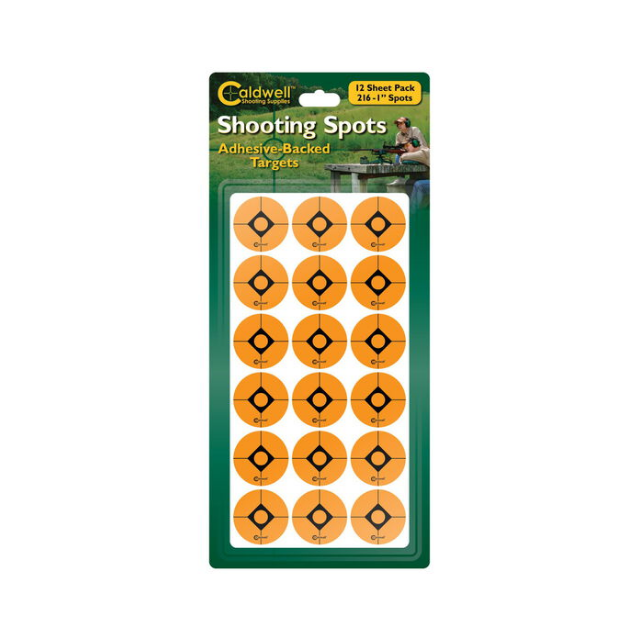 Caldwell Självhäftande målprickar - 1", 216 st