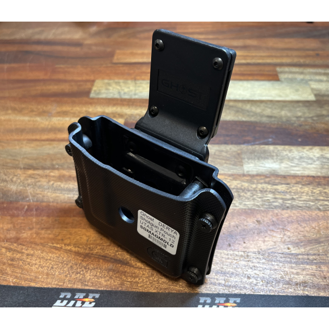 Ghost Shotgun Pouch  DERYA, Low Ride Fixed BLK