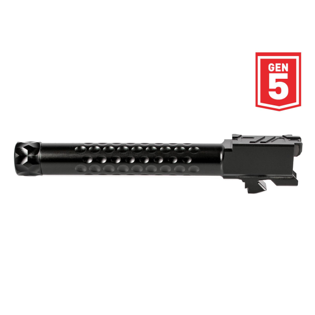 ZEV Optimized Match Barrel, G17 Gen5, 1/2x28 TB