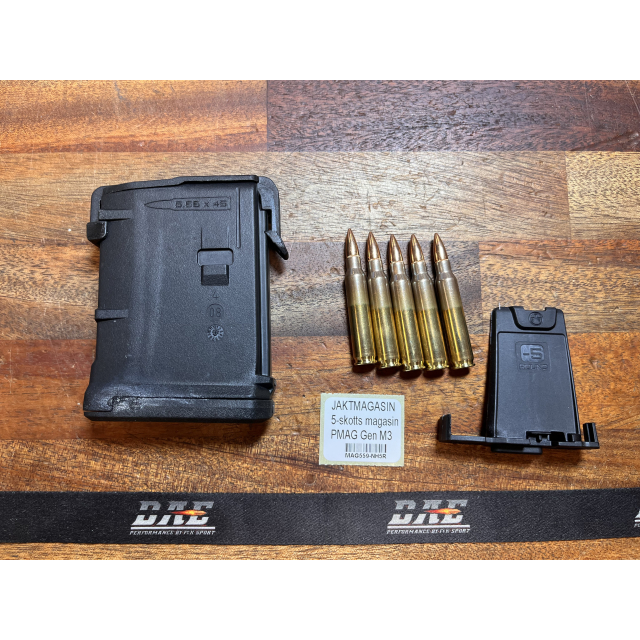 JAKTMAGASIN MAGPUL PMAG 5rd .223R Magasin AR15/M4