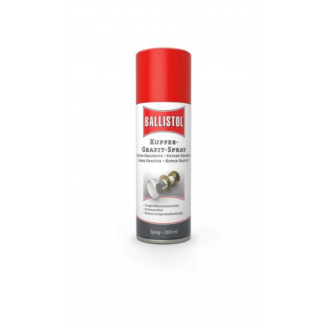 Ballistol Koppar/Grafit spray 200 ml för tex pipgä