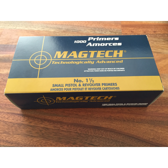 Magtech Small Pistol Primer, 1000 st