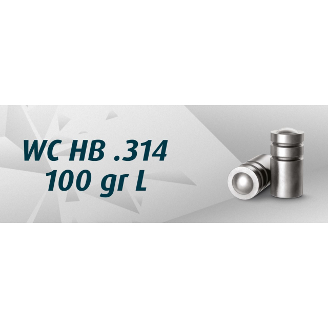 HN .32 WC .314"/100 Grain WC Kula BLY, FETT, 500 s