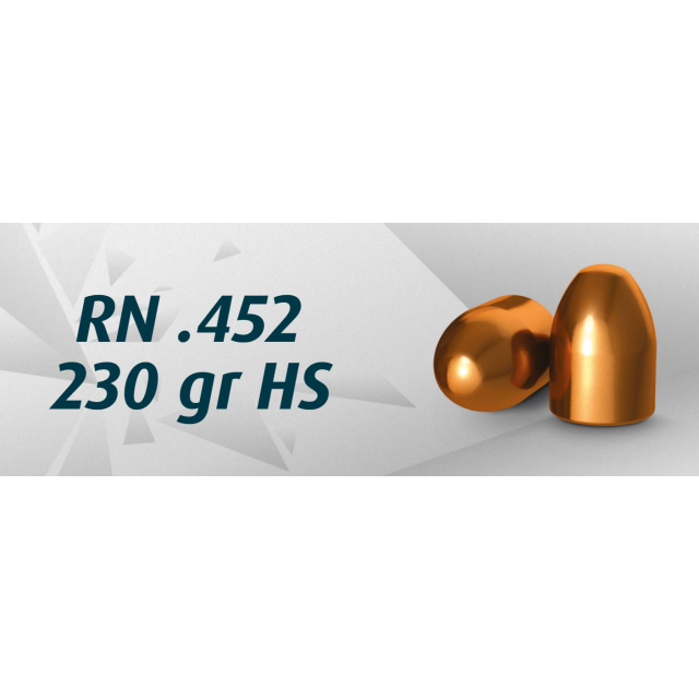 HN .45 ACP RN .452"/ 230 Grain RN HS, 500 st