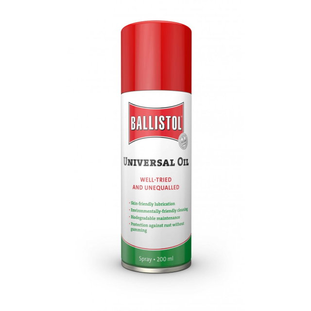 Universalolja Ballistol 200 ml, Sprayburk