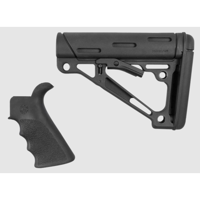 Hogue AR15 Kit, Buttstock och pistogrepp, Gummerat