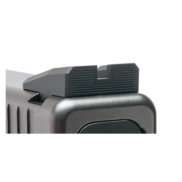 Glock Rear Sight BLK .225T x.125W HI-DEF Fixed