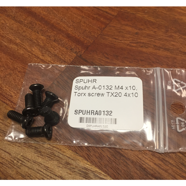 Spuhr M4 Torx screws M4x10