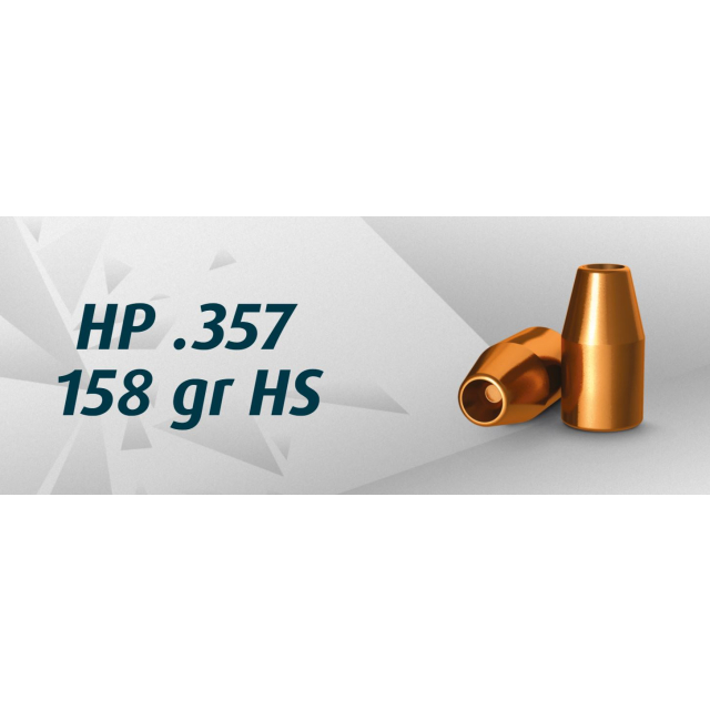 HN .38" HP.357"/158 Grain HP HS, 500 st