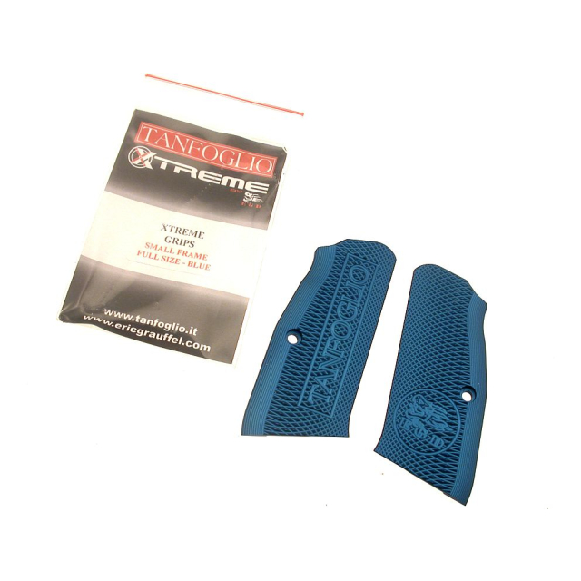 TANFOGLIO GRIP PLATE XTREME SF FS - BLUE