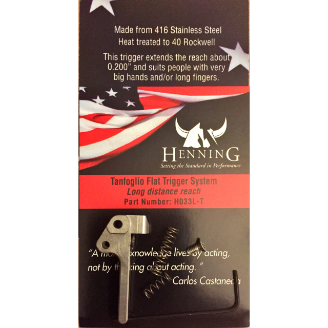 Henning Tanfoglio Flat Trigger System LONG