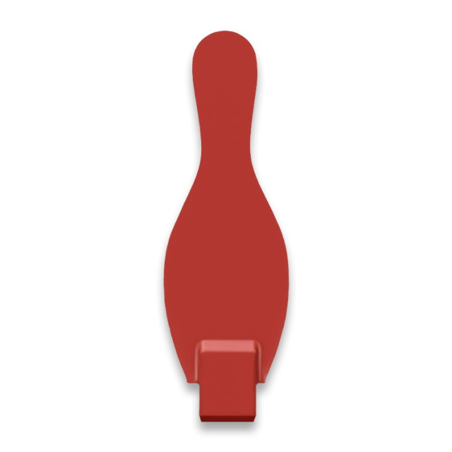 RTS Self Healing Bowling Pin Target RED