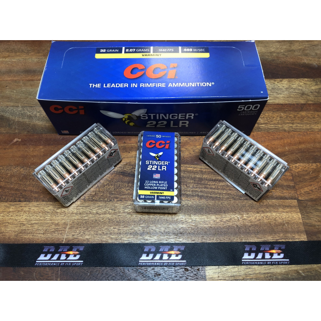 CCI .22 Lr, Stinger 50 ptr