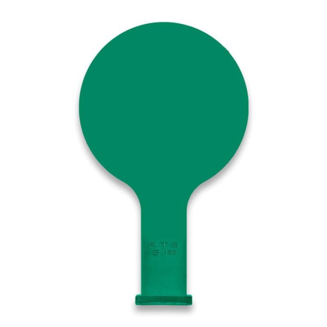 Plast-Måltavla modell Veleta 150mm - GRÖN / GREEN