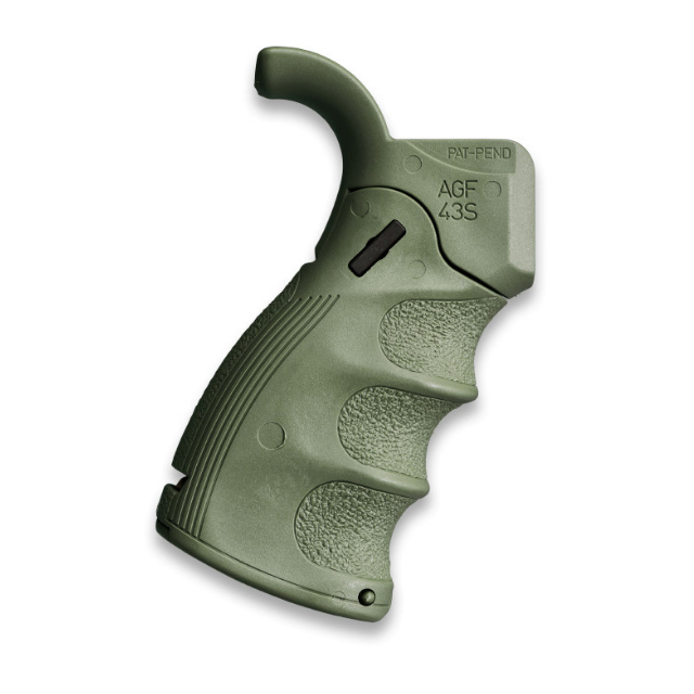 AGF43S Tactical Folding Pistol Grip GREEN for AR15 AR10 - GRÖN