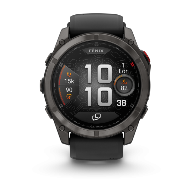 Fenix 8 PRO - 51 mm, AMOLED, Saphire BLACK, GARMIN