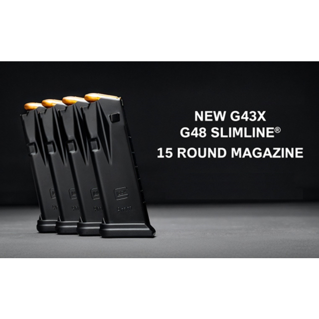 Glock Magasin G43X / G48 15 ptr