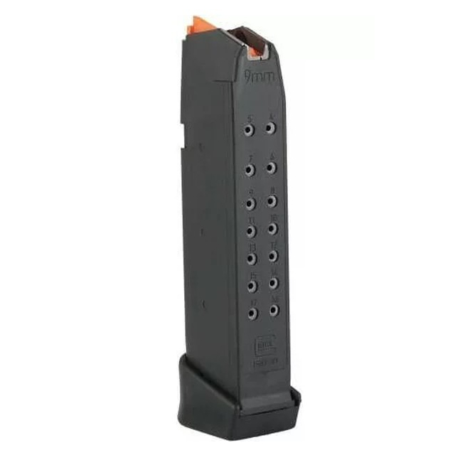 Glock Magazine G17 Gen5 +2 9x19 19rd (ORANGE FOLLO